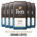 Peet's Coffee Ground Coffee Medium Roast, Big Bang, 63 Ounces