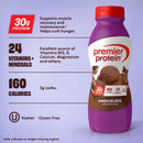 (4 pack) Premier Protein Shake, Chocolate, 30g Protein, 11.5 Fl Oz, 6 Ct