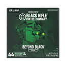 Black Rifle Coffee Company Beyond Black K Cups Pods, Dark Roast, 44 Ct