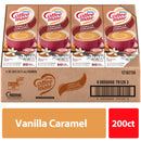 Coffee mate Vanilla Caramel Non-Dairy Creamer, 0.375 fl oz, 200 Count Tubs (4 Packs of 50)