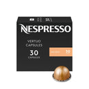 Nespresso Capsules VertuoLine, Intenso, Dark Roast Coffee, 30-Count Coffee Pods