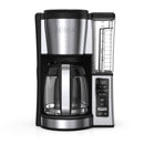 Ninja 12-Cup Programmable Drip Coffee Maker, 2 Brew Styles, Adjustable Warming Plate, CE250, Black/Stainless Steel