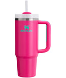 Stanley Quencher Flowstate 30oz Hibiscus Stainless Steel Tumbler